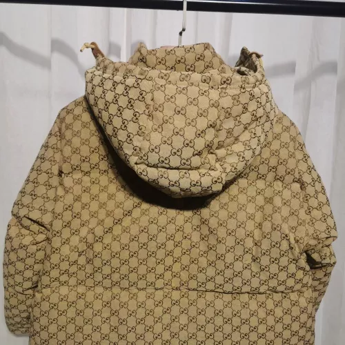 Cheap Gucci Down Feather Coat Long Sleeved For Women #1371114 Replica Wholesale [$132.00 USD] [ITEM#1371114] on Replica Gucci Down Feather Coat