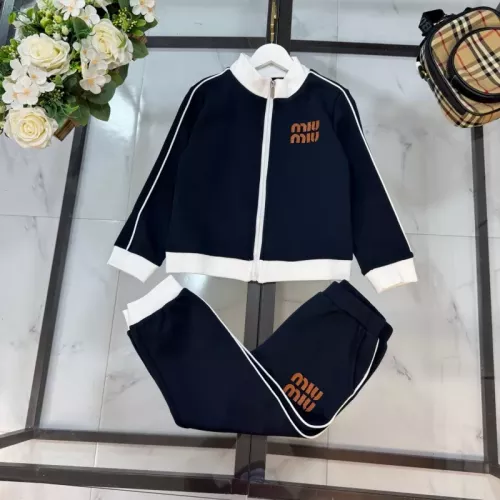 Cheap MIU MIU Tracksuits Long Sleeved For Kids #1371147 Replica Wholesale [$96.00 USD] [ITEM#1371147] on Replica MIU MIU Tracksuits