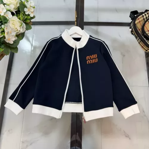Cheap MIU MIU Tracksuits Long Sleeved For Kids #1371147 Replica Wholesale [$96.00 USD] [ITEM#1371147] on Replica MIU MIU Tracksuits