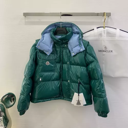 Moncler Down Feather Coat Long Sleeved For Women #1371148