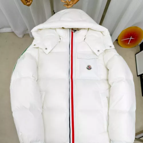Cheap Moncler Down Feather Coat Long Sleeved For Unisex #1371161 Replica Wholesale [$132.00 USD] [ITEM#1371161] on Replica Moncler Down Feather Coat