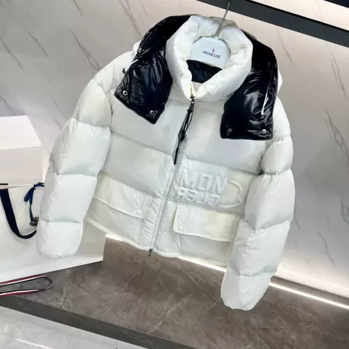 Cheap Moncler Down Feather Coat Long Sleeved For Women #1371163 Replica Wholesale [$160.00 USD] [ITEM#1371163] on Replica Moncler Down Feather Coat