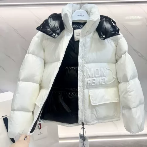 Cheap Moncler Down Feather Coat Long Sleeved For Women #1371163 Replica Wholesale [$160.00 USD] [ITEM#1371163] on Replica Moncler Down Feather Coat