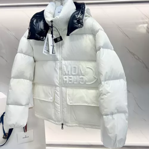 Cheap Moncler Down Feather Coat Long Sleeved For Women #1371163 Replica Wholesale [$160.00 USD] [ITEM#1371163] on Replica Moncler Down Feather Coat