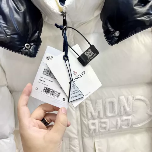 Cheap Moncler Down Feather Coat Long Sleeved For Women #1371163 Replica Wholesale [$160.00 USD] [ITEM#1371163] on Replica Moncler Down Feather Coat