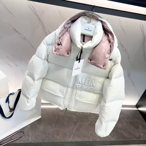 Cheap Moncler Down Feather Coat Long Sleeved For Women #1371164 Replica Wholesale [$160.00 USD] [ITEM#1371164] on Replica Moncler Down Feather Coat