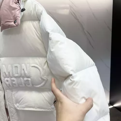 Cheap Moncler Down Feather Coat Long Sleeved For Women #1371164 Replica Wholesale [$160.00 USD] [ITEM#1371164] on Replica Moncler Down Feather Coat