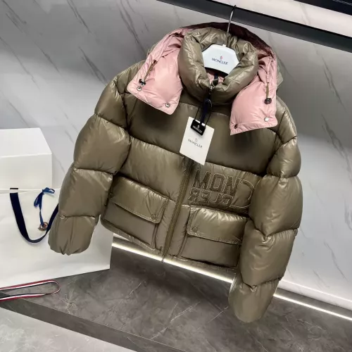 Cheap Moncler Down Feather Coat Long Sleeved For Women #1371165 Replica Wholesale [$160.00 USD] [ITEM#1371165] on Replica Moncler Down Feather Coat