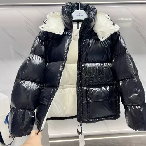 Cheap Moncler Down Feather Coat Long Sleeved For Women #1371166 Replica Wholesale [$160.00 USD] [ITEM#1371166] on Replica Moncler Down Feather Coat