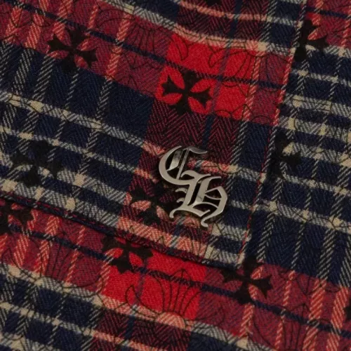 Cheap Chrome Hearts Shirts Long Sleeved For Unisex #1371176 Replica Wholesale [$48.00 USD] [ITEM#1371176] on Replica Chrome Hearts Shirts