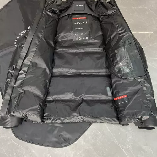 Cheap Prada Down Feather Coat Long Sleeved For Men #1371179 Replica Wholesale [$160.00 USD] [ITEM#1371179] on Replica Prada Down Feather Coat