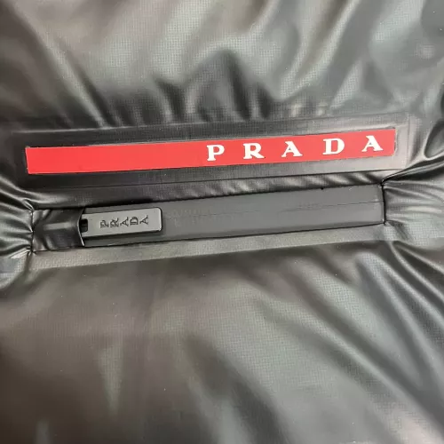 Cheap Prada Down Feather Coat Long Sleeved For Men #1371179 Replica Wholesale [$160.00 USD] [ITEM#1371179] on Replica Prada Down Feather Coat