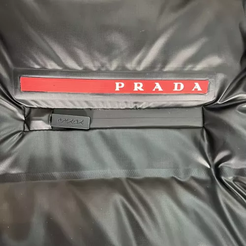 Cheap Prada Down Feather Coat Long Sleeved For Men #1371180 Replica Wholesale [$210.00 USD] [ITEM#1371180] on Replica Prada Down Feather Coat