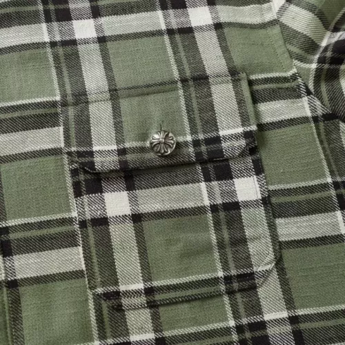 Cheap Chrome Hearts Shirts Long Sleeved For Unisex #1371189 Replica Wholesale [$76.00 USD] [ITEM#1371189] on Replica Chrome Hearts Shirts
