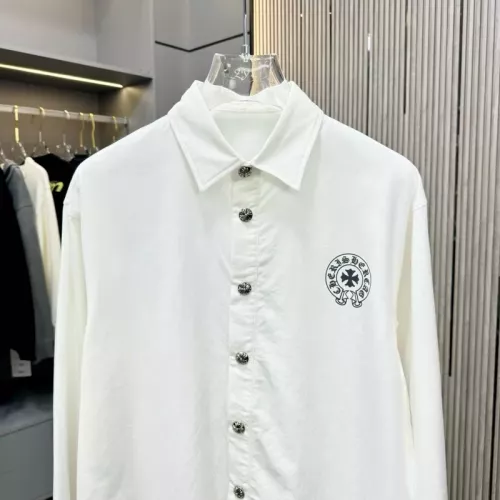 Cheap Chrome Hearts Shirts Long Sleeved For Unisex #1371193 Replica Wholesale [$60.00 USD] [ITEM#1371193] on Replica Chrome Hearts Shirts