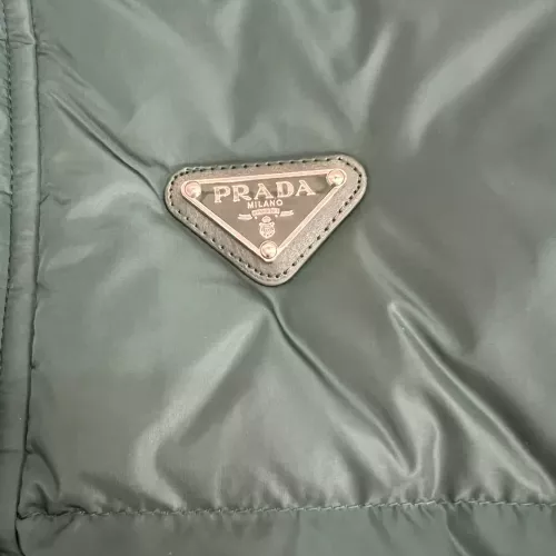Cheap Prada Down Feather Coat Long Sleeved For Men #1371196 Replica Wholesale [$175.00 USD] [ITEM#1371196] on Replica Prada Down Feather Coat