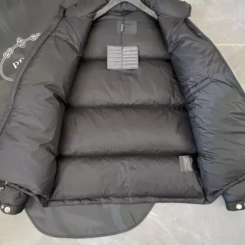 Cheap Prada Down Feather Coat Long Sleeved For Men #1371201 Replica Wholesale [$175.00 USD] [ITEM#1371201] on Replica Prada Down Feather Coat