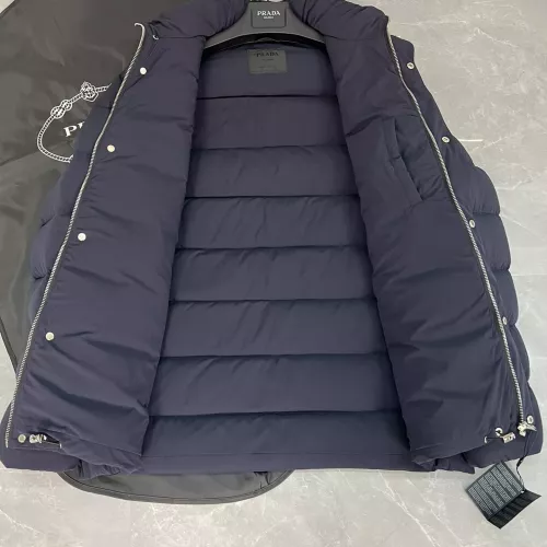 Cheap Prada Down Feather Coat Long Sleeved For Men #1371202 Replica Wholesale [$175.00 USD] [ITEM#1371202] on Replica Prada Down Feather Coat