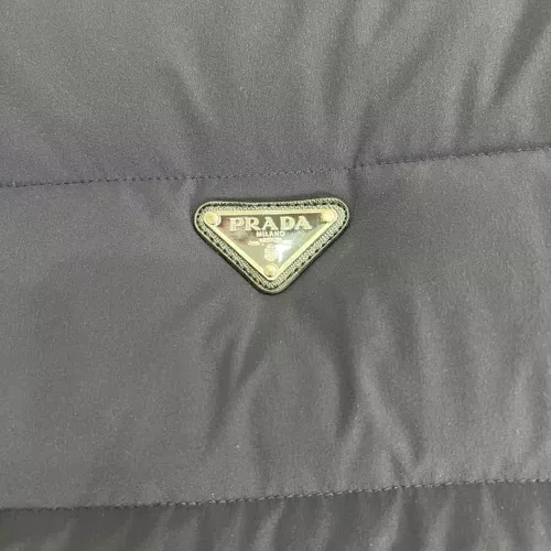 Cheap Prada Down Feather Coat Long Sleeved For Men #1371202 Replica Wholesale [$175.00 USD] [ITEM#1371202] on Replica Prada Down Feather Coat