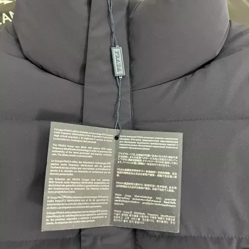 Cheap Prada Down Feather Coat Long Sleeved For Men #1371202 Replica Wholesale [$175.00 USD] [ITEM#1371202] on Replica Prada Down Feather Coat
