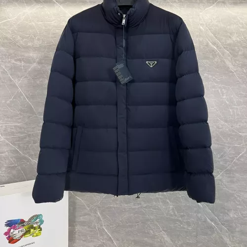 Cheap Prada Down Feather Coat Long Sleeved For Men #1371202 Replica Wholesale [$175.00 USD] [ITEM#1371202] on Replica Prada Down Feather Coat