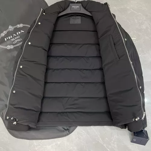 Cheap Prada Down Feather Coat Long Sleeved For Men #1371203 Replica Wholesale [$175.00 USD] [ITEM#1371203] on Replica Prada Down Feather Coat