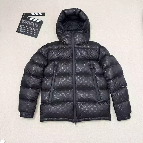 Cheap Louis Vuitton LV Down Feather Coat Long Sleeved For Men #1371220 Replica Wholesale [$247.93 USD] [ITEM#1371220] on Replica Louis Vuitton LV Down Feather Coat