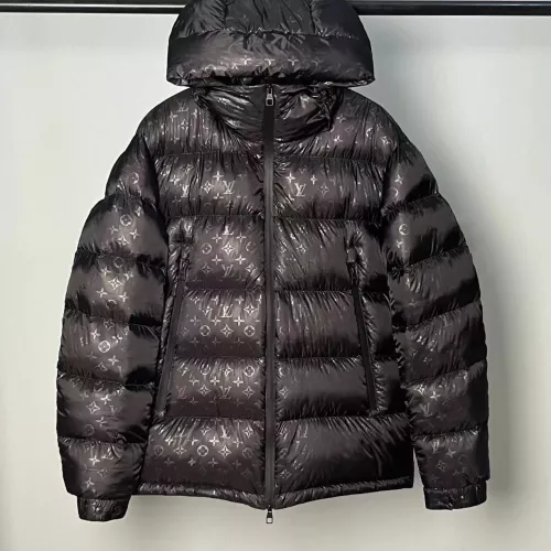 Cheap Louis Vuitton LV Down Feather Coat Long Sleeved For Men #1371220 Replica Wholesale [$247.93 USD] [ITEM#1371220] on Replica Louis Vuitton LV Down Feather Coat