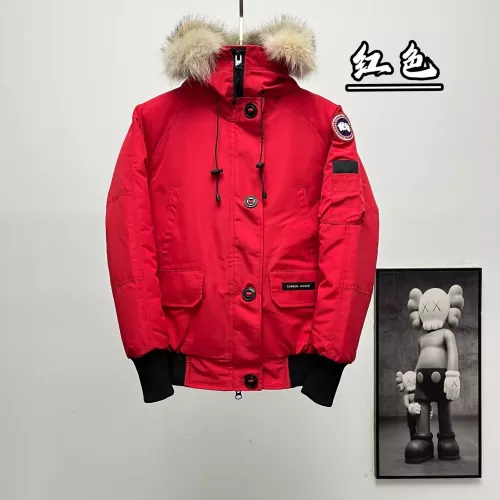 Canada Goose Down Feather Coat Long Sleeved For Unisex #1371222