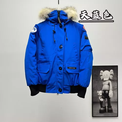 Canada Goose Down Feather Coat Long Sleeved For Unisex #1371224