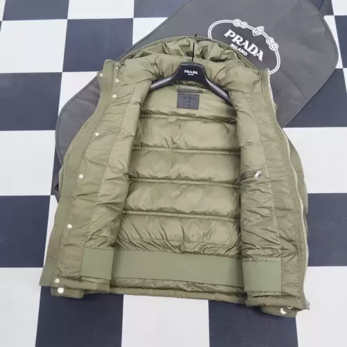 Cheap Prada Down Feather Coat Long Sleeved For Men #1371227 Replica Wholesale [$192.00 USD] [ITEM#1371227] on Replica Prada Down Feather Coat