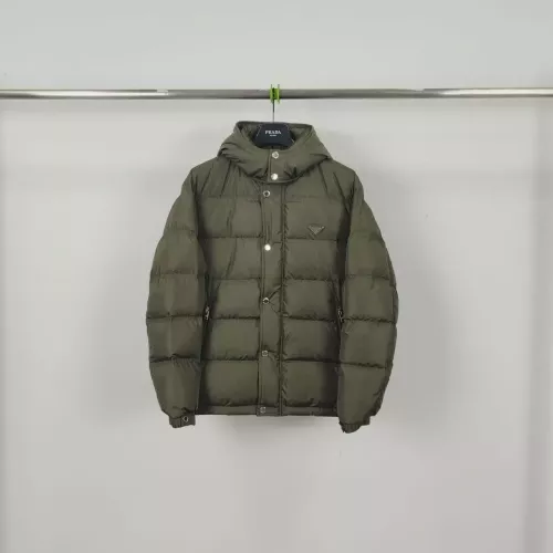 Cheap Prada Down Feather Coat Long Sleeved For Men #1371227 Replica Wholesale [$192.00 USD] [ITEM#1371227] on Replica Prada Down Feather Coat