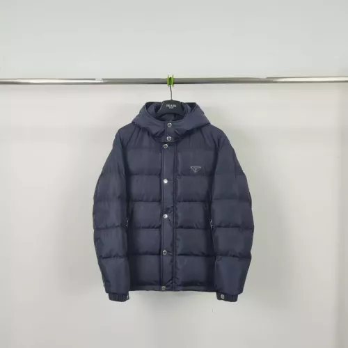 Cheap Prada Down Feather Coat Long Sleeved For Men #1371228 Replica Wholesale [$192.00 USD] [ITEM#1371228] on Replica Prada Down Feather Coat