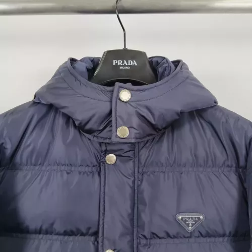 Cheap Prada Down Feather Coat Long Sleeved For Men #1371228 Replica Wholesale [$192.00 USD] [ITEM#1371228] on Replica Prada Down Feather Coat