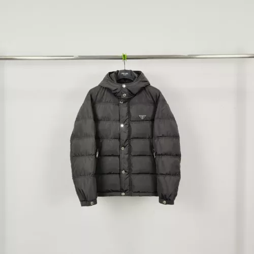 Cheap Prada Down Feather Coat Long Sleeved For Men #1371229 Replica Wholesale [$192.00 USD] [ITEM#1371229] on Replica Prada Down Feather Coat