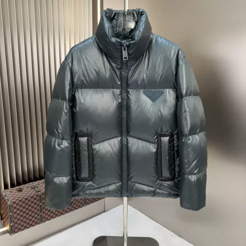 Cheap Prada Down Feather Coat Long Sleeved For Men #1371239 Replica Wholesale [$235.00 USD] [ITEM#1371239] on Replica Prada Down Feather Coat