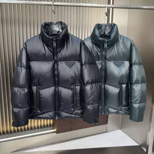 Cheap Prada Down Feather Coat Long Sleeved For Men #1371239 Replica Wholesale [$235.00 USD] [ITEM#1371239] on Replica Prada Down Feather Coat