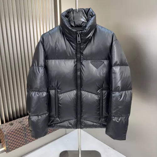 Cheap Prada Down Feather Coat Long Sleeved For Men #1371240 Replica Wholesale [$235.00 USD] [ITEM#1371240] on Replica Prada Down Feather Coat