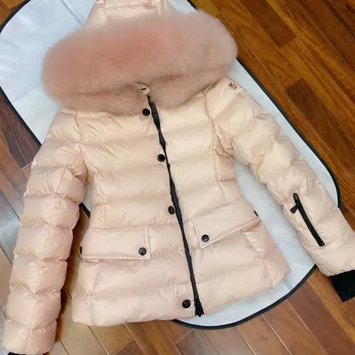 Moncler Down Feather Coat Long Sleeved For Women #1371243
