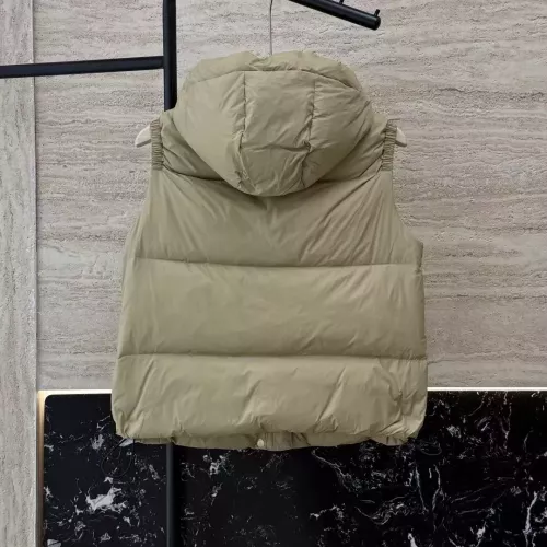 Cheap Prada Down Feather Coat Sleeveless For Women #1371246 Replica Wholesale [$185.00 USD] [ITEM#1371246] on Replica Prada Down Feather Coat