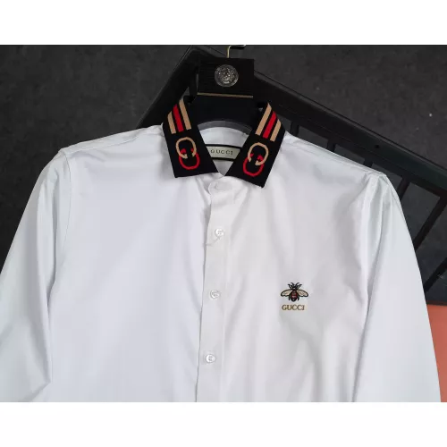 Cheap Gucci Shirts Long Sleeved For Men #1371269 Replica Wholesale [$40.00 USD] [ITEM#1371269] on Replica Gucci Shirts