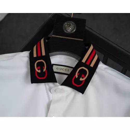 Cheap Gucci Shirts Long Sleeved For Men #1371269 Replica Wholesale [$40.00 USD] [ITEM#1371269] on Replica Gucci Shirts