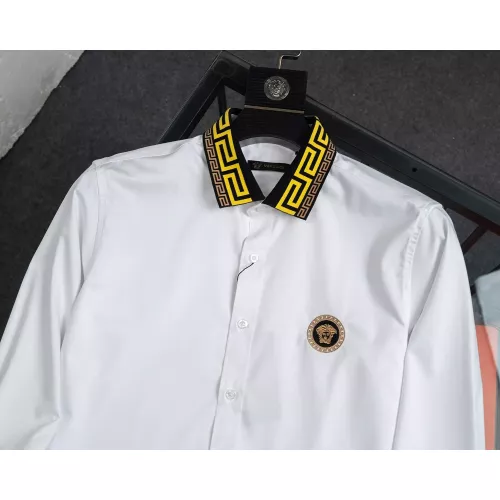 Cheap Versace Shirts Long Sleeved For Men #1371271 Replica Wholesale [$40.00 USD] [ITEM#1371271] on Replica Versace Shirts