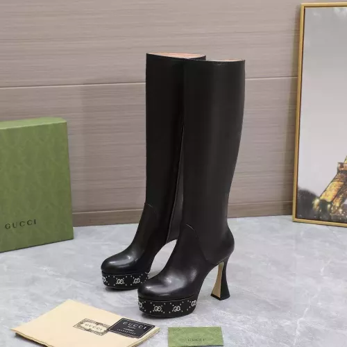 Cheap Gucci Boots For Women #1371324 Replica Wholesale [$230.00 USD] [ITEM#1371324] on Replica Gucci Boots