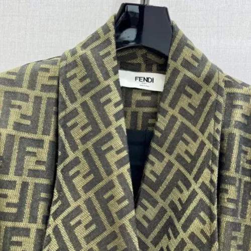 Cheap Fendi Jackets Long Sleeved For Women #1371326 Replica Wholesale [$132.00 USD] [ITEM#1371326] on Replica Fendi Jackets