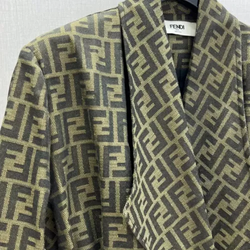 Cheap Fendi Jackets Long Sleeved For Women #1371326 Replica Wholesale [$132.00 USD] [ITEM#1371326] on Replica Fendi Jackets