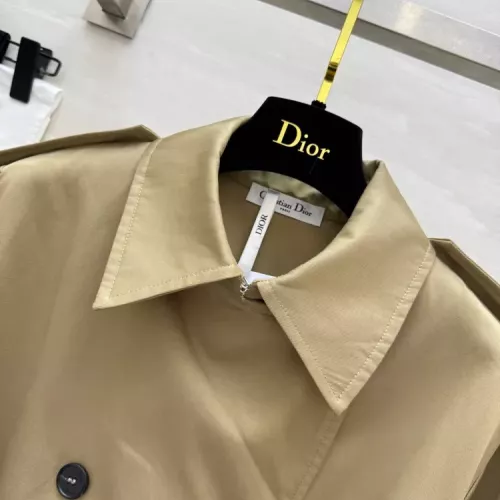 Cheap Christian Dior Coat Long Sleeved For Women #1371327 Replica Wholesale [$162.00 USD] [ITEM#1371327] on Replica Christian Dior Coat