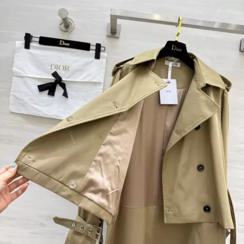 Cheap Christian Dior Coat Long Sleeved For Women #1371327 Replica Wholesale [$162.00 USD] [ITEM#1371327] on Replica Christian Dior Coat