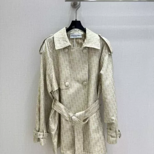 Christian Dior Coat Long Sleeved For Women #1371328