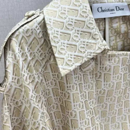 Cheap Christian Dior Coat Long Sleeved For Women #1371328 Replica Wholesale [$155.00 USD] [ITEM#1371328] on Replica Christian Dior Coat